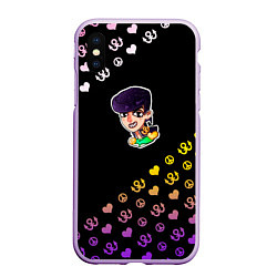 Чехол iPhone XS Max матовый Jojo diamond