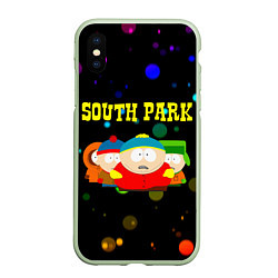 Чехол iPhone XS Max матовый South Park