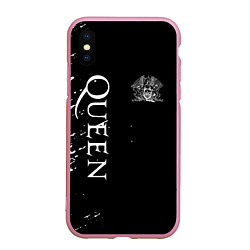 Чехол iPhone XS Max матовый QUEEN