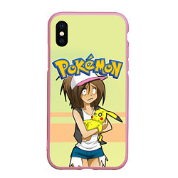 Чехол iPhone XS Max матовый POKEMON