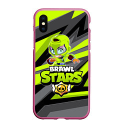 Чехол iPhone XS Max матовый BRAWL STARS MAX