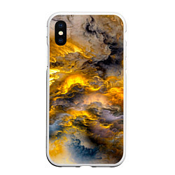 Чехол iPhone XS Max матовый Shine