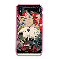 Чехол iPhone XS Max матовый AKIRA