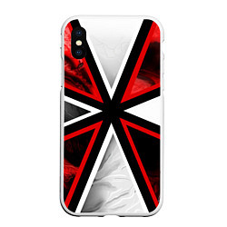 Чехол iPhone XS Max матовый UMBRELLA CORP