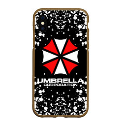 Чехол iPhone XS Max матовый Umbrella Corporation