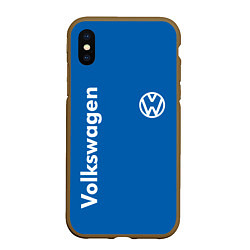 Чехол iPhone XS Max матовый Volkswagen