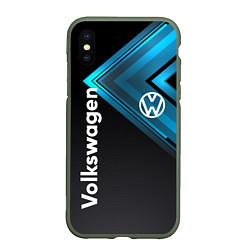 Чехол iPhone XS Max матовый Volkswagen