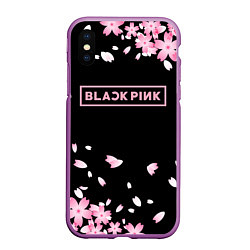 Чехол iPhone XS Max матовый BLACKPINK