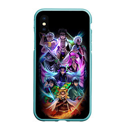 Чехол iPhone XS Max матовый KIMETSU NO YAIBA