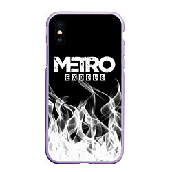 Чехол iPhone XS Max матовый METRO EXODUS