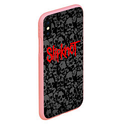 Чехол iPhone XS Max матовый SLIPKNOT, цвет: 3D-баблгам — фото 2