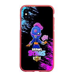 Чехол iPhone XS Max матовый BRAWL STARS TARA