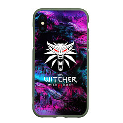 Чехол iPhone XS Max матовый The Witcher 3