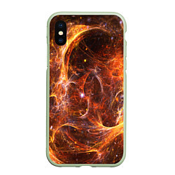 Чехол iPhone XS Max матовый КОСМОС