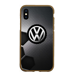 Чехол iPhone XS Max матовый VOLKSWAGEN