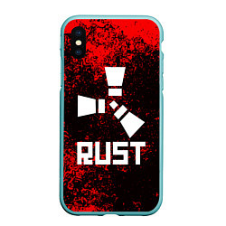 Чехол iPhone XS Max матовый RUST