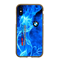 Чехол iPhone XS Max матовый BMW