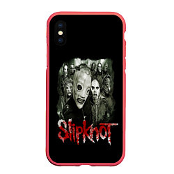 Чехол iPhone XS Max матовый SLIPKNOT