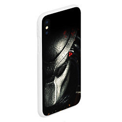 Чехол iPhone XS Max матовый PREDATOR, цвет: 3D-белый — фото 2