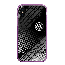 Чехол iPhone XS Max матовый Volkswagen