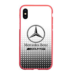 Чехол iPhone XS Max матовый Mercedes-Benz