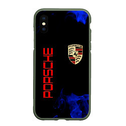 Чехол iPhone XS Max матовый Porsche