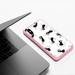 Чехол iPhone XS Max матовый Муравьи, цвет: 3D-баблгам — фото 2
