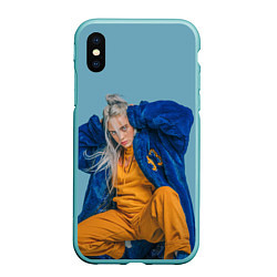 Чехол iPhone XS Max матовый Billie Eilish