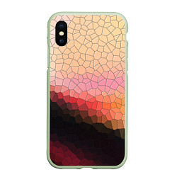 Чехол iPhone XS Max матовый Пикси кожа