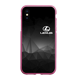 Чехол iPhone XS Max матовый LEXUS