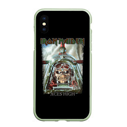 Чехол iPhone XS Max матовый Iron Maiden