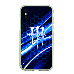 Чехол iPhone XS Max матовый MONSTER ENERGY