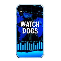 Чехол iPhone XS Max матовый Watch Dogs