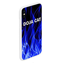 Чехол iPhone XS Max матовый DOJA CAT, цвет: 3D-белый — фото 2