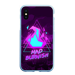 Чехол iPhone XS Max матовый PROMARE MAD BURNISH