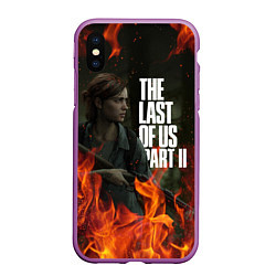 Чехол iPhone XS Max матовый THE LAST OF US 2