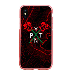 Чехол iPhone XS Max матовый ТИКТОКЕР - PAYTON MOORMEIE