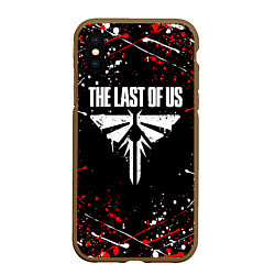 Чехол iPhone XS Max матовый The last of us part 2 tlou2, цвет: 3D-коричневый