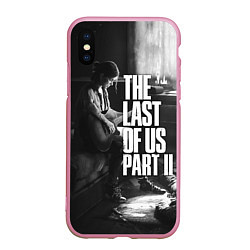 Чехол iPhone XS Max матовый The last of us part 2 tlou2, цвет: 3D-розовый