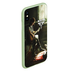 Чехол iPhone XS Max матовый The last of us part 2 tlou2, цвет: 3D-салатовый — фото 2