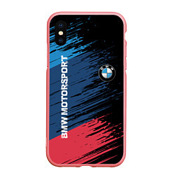 Чехол iPhone XS Max матовый BMW MOTORSPORT