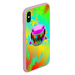 Чехол iPhone XS Max матовый 6IX9INE 69 SHARK, цвет: 3D-розовый — фото 2