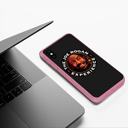 Чехол iPhone XS Max матовый THE JOE ROGAN EXPERIENCE, цвет: 3D-малиновый — фото 2