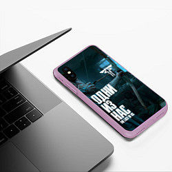 Чехол iPhone XS Max матовый The Last of Us: Part 2, цвет: 3D-сиреневый — фото 2