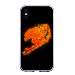 Чехол iPhone XS Max матовый FAIRY TAIL ХВОСТ ФЕИ