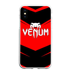 Чехол iPhone XS Max матовый VENUM ВЕНУМ, цвет: 3D-белый