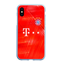 Чехол iPhone XS Max матовый BAYERN MUNCHEN