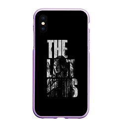 Чехол iPhone XS Max матовый The Last of Us 2, цвет: 3D-сиреневый