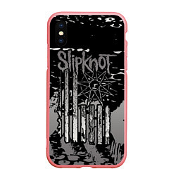 Чехол iPhone XS Max матовый Slipknot