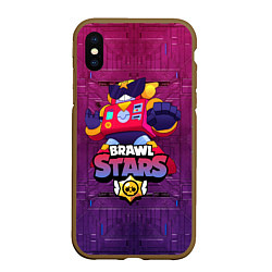 Чехол iPhone XS Max матовый Surge Brawl Stars